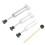 (Silver) Aluminium-Stimmgabel-Set 128/256/512Hz tragbar 3