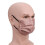 50x 3D-Schutzmasken Grau (Einweg, Erwachsene) 4