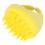(Yellow) Silikon Kopfmassagebürste Shampoo Ergonomisch Rose 4