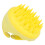 (Yellow) Silikon Kopfmassagebürste Shampoo Ergonomisch Rose 2