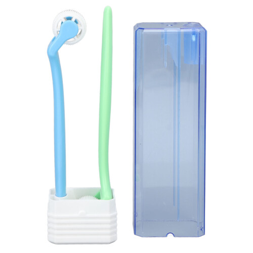(Blue + Green) 2x Face Massage Roller Anti-Wrinkle Lifting