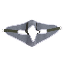 Kissen für Nackenzug, einstellbar, grau