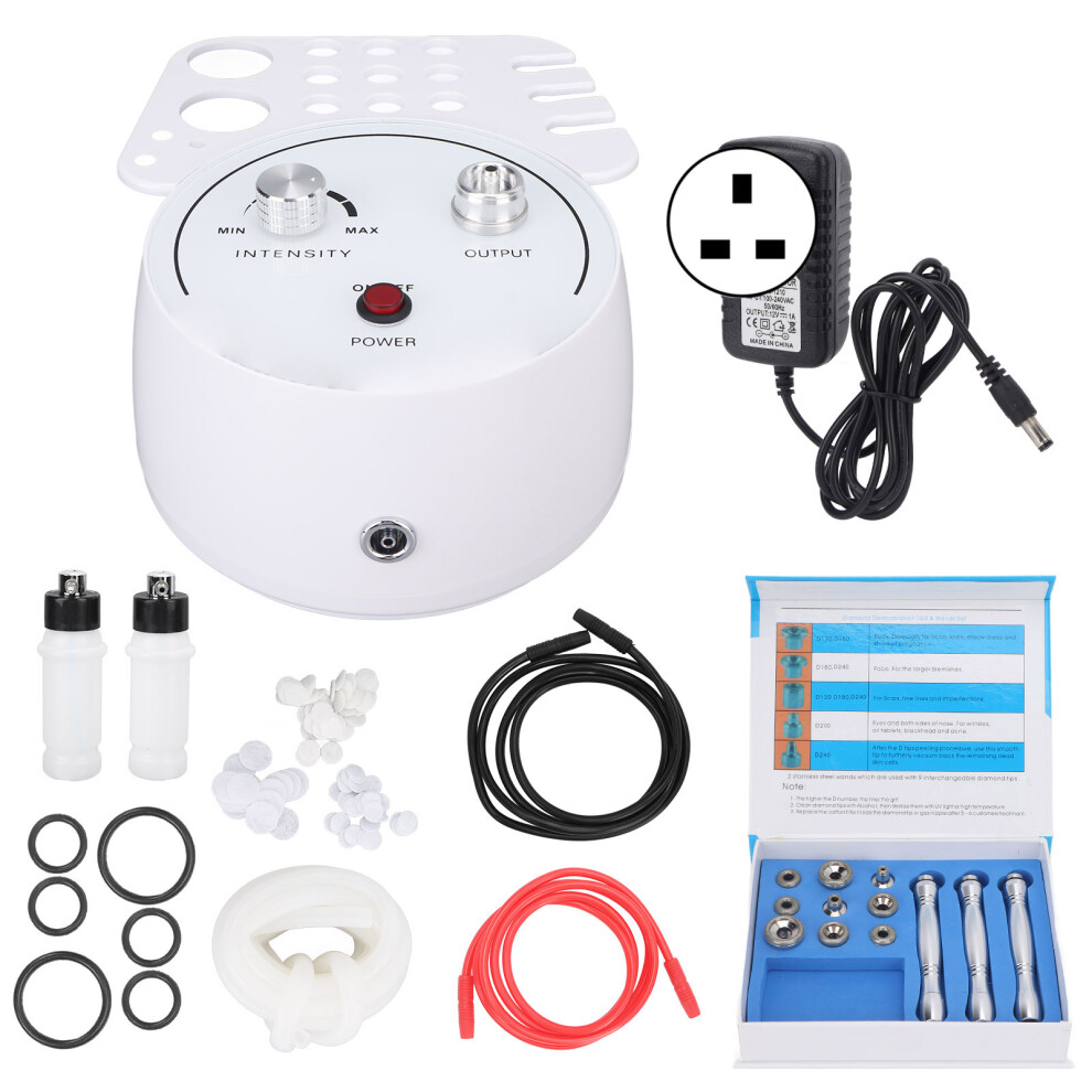(Uk Plug) Microdermabrasion Machine Skin Care Vacuum Suction 100-240V Us Plug 461605570006