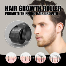 JAYSUING Titanium Microneedle Haarwuchs-Rolle für dickes Haar