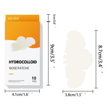 EELHOE Hydrocolloid Nose Patches Oil Control Acne Gel All Skin Types
