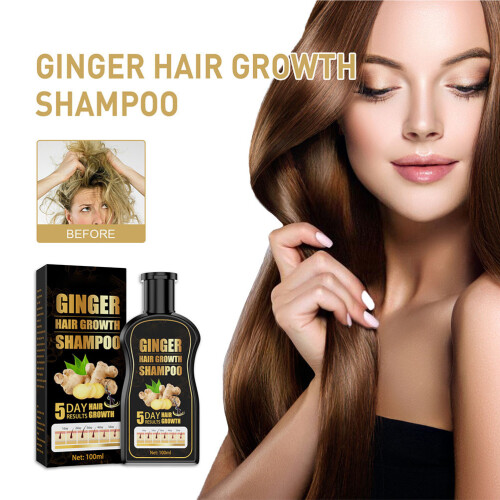 100ml Ingwer-Shampoo gegen Haarausfall & Schuppen 2