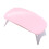 (Pink Split) 6W Foldable UV LED Professional Nail Dryer 5