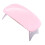 (Pink Split) 6W Foldable UV LED Professional Nail Dryer 3