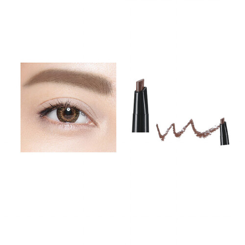 (6#) Double Head Waterproof Eyebrow Pencil Brush 1