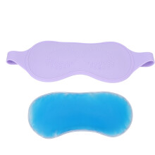 (Purple) Gel-Augenpads weiche Silikon Heiß/Kalt Kompress wiederverwendbar Pink