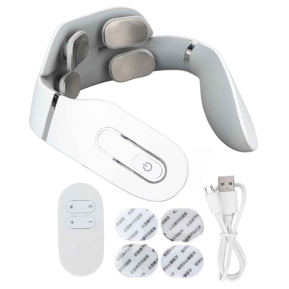 Electric Pulse Neck Massager 5 Modes 20 Levels Cordless