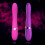 Double-ended Vibrator Tongue-shaped Waterproof Mute 2
