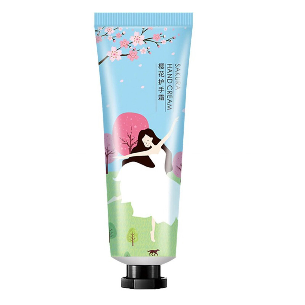 (Sakura) Scented Hand Cream Moisturizing Dry Skin Sea Buckthorn 1.1oz