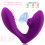 G Spot Vibrator 10 Modes Rechargeable Waterproof Purple 5