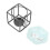 (Blue) Aromalampe Keramik mit Teelicht blau 2