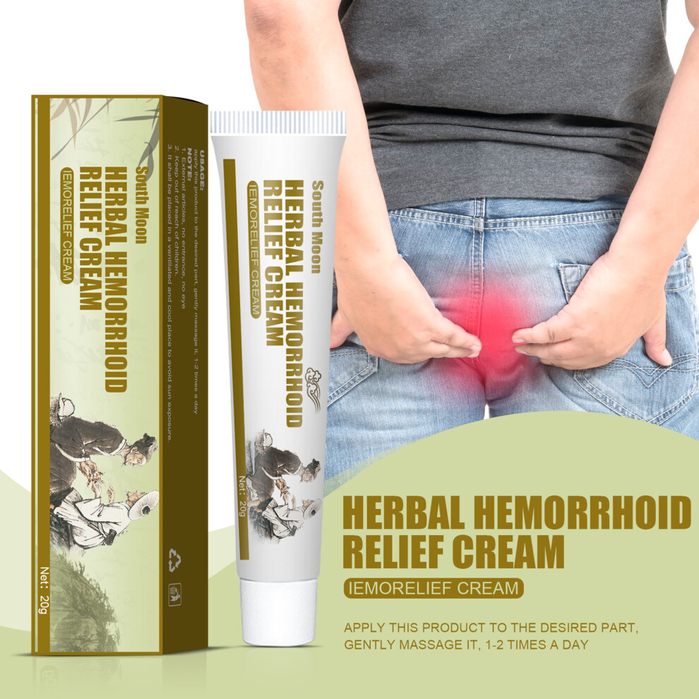 South Moon 20g Herbal Hemorrhoid Ointment Natural Soothing