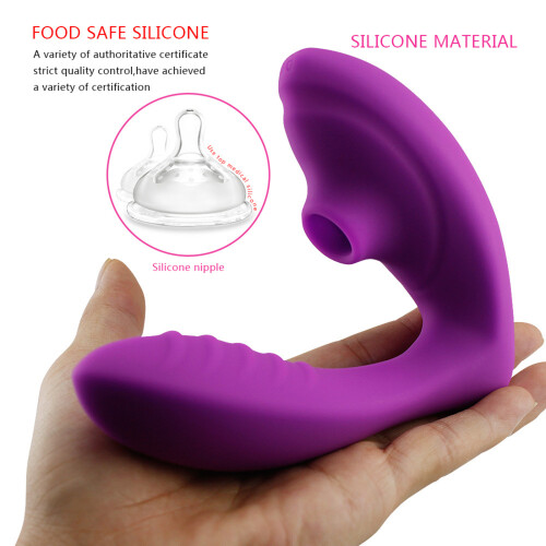G Spot Vibrator 10 Modes Rechargeable Waterproof Purple 1
