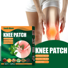 South Moon 12x selbstheizende Moxibustions-Knie-Patches