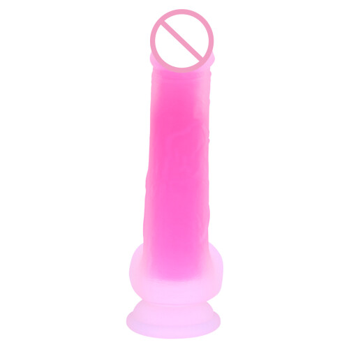 6.3" Silicone Dildo met Zuignap G-Spot Massager