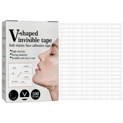 Invisible Face Lifting Tape Ultra Thin V Shape Wrinkles