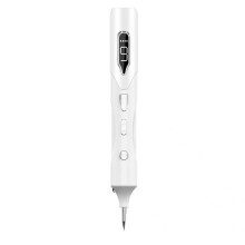 (White (High Configuration)) Elektrischer Muttermal-Entferner, wiederaufladbar, Rose Gold
