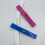 (Blue) DIY Hair Bangs Cutting Guide Ruler Tool 1