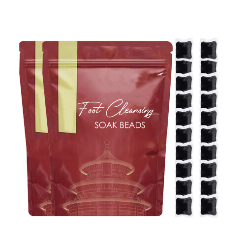 Herbal Foot Cleansing Soak Beads Lymphatic Drainage Capsules 1