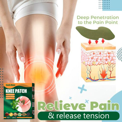 South Moon 12Pcs Knee Self-heating Moxibustion Patches 2