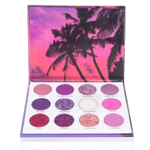 Lidschatten-Set 12 Farben 12g Tragbar für Damen