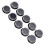 10pcs Nail Art Jars Plastic Empty Cosmetic Sample Containers 2