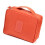 (Orange) Pink Oxford Makeup Storage Bag with Zipper 4