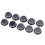 10pcs Nail Art Jars Plastic Empty Cosmetic Sample Containers 4