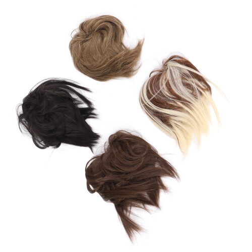 4x Romantische Haarstukken Tousled Updo 1