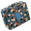 (Blue Daisy) Pink Oxford Makeup Storage Bag with Zipper 2