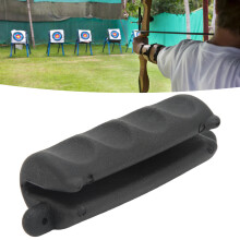 Wear Resistant Black Silicone Arrow Puller with Keychain Anti Slip Archery Gear