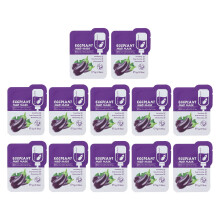 12pcs 5g Eggplant Mud Mask Deep Cleaning Oil Control Clay