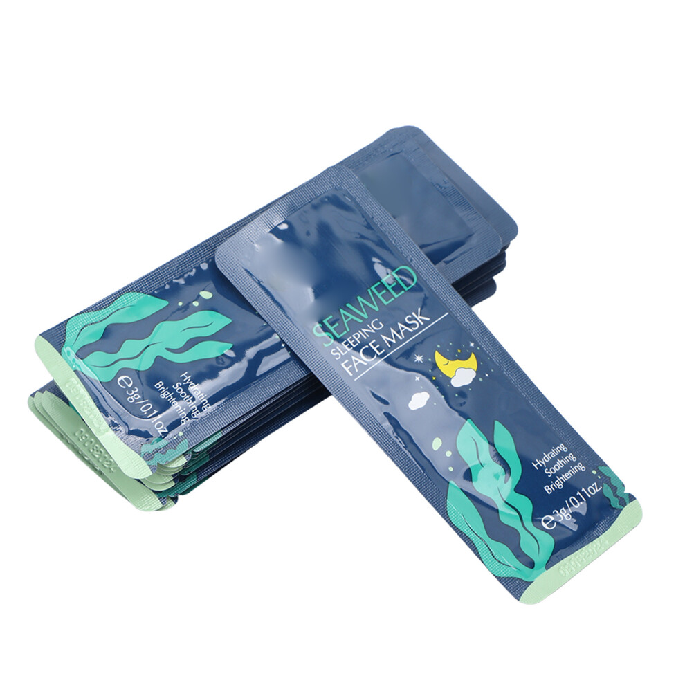 15pcs 3g Seaweed Sleeping Mask Night Moisturizing Hydrating Serum