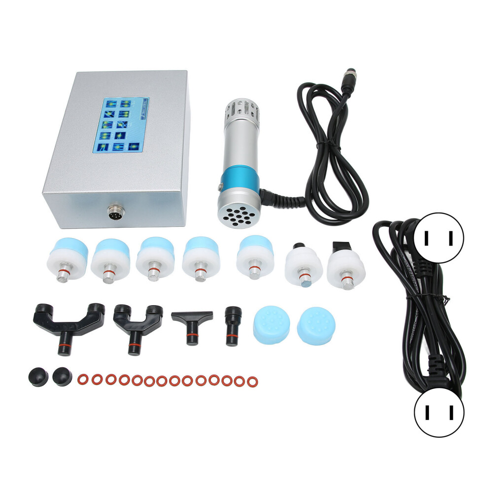 (US Plug) Shockwave Therapy Machine ED Multifunctional 100-240V AU Plug