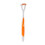 (Orange) Tongue Scraper Flexible Long Handle Oral Cleaner Orange 1