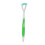 (Green) Tongue Scraper Flexible Long Handle Oral Cleaner Orange 1