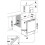 Indesit Indesit INBUL011.UK Integrated Under Counter Fridge - Fixed Door Fixing Kit - White - E Rated 7