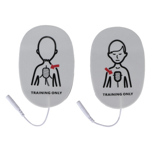 2x Elektroden-Pads Selbstklebend für Trainer 2,0mm 1