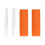 (Orange Flavour) Strawberry Aligner Tray Chewies Set 4