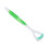 (Green) Tongue Scraper Flexible Long Handle Oral Cleaner Orange 2
