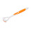 (Orange) Tongue Scraper Flexible Long Handle Oral Cleaner Orange 5