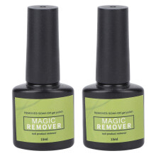 2x 15ml Nagellackentferner Gel Geruchsarm Profi
