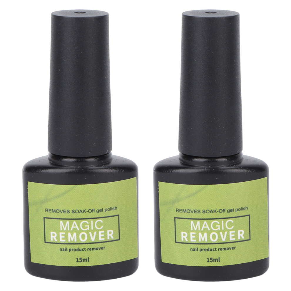 Light 2Pcs 15Ml Nail Gel Polish Remover Smell Professional
