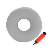 (Gray) Aufblasbares Kissen PVC Druckentlastung Rollstuhl Blau
