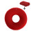 (Red) Opblaasbare donutkussen blauw 2