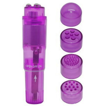 Frauen-Vibrationsmassagegerät 4 Köpfe rosa